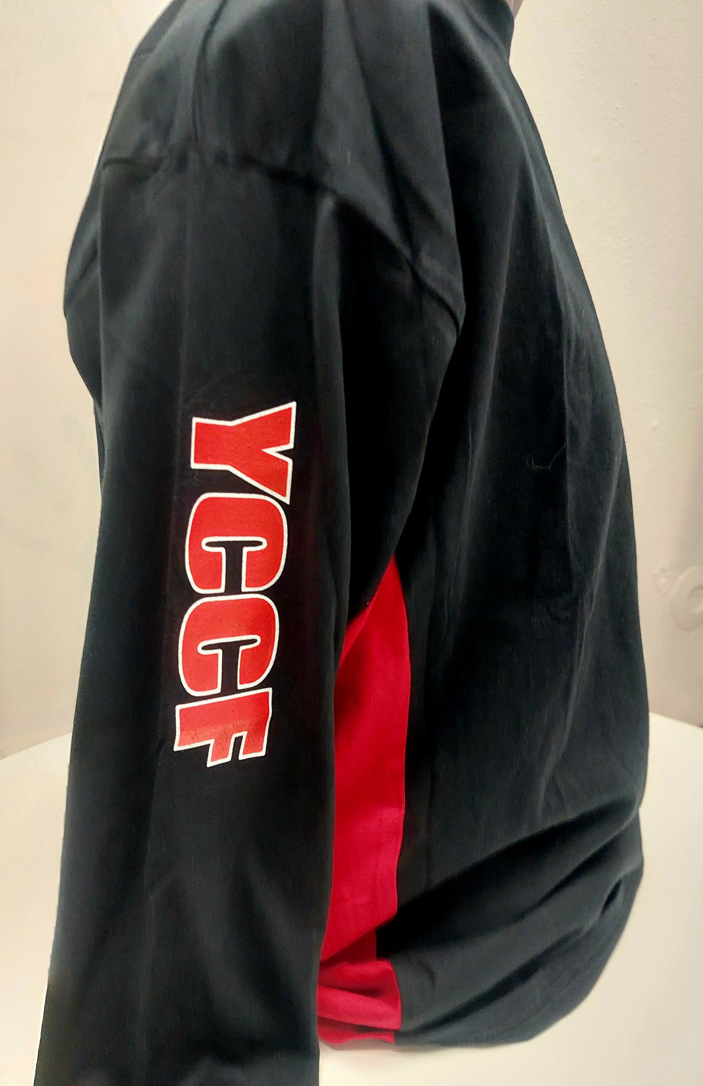 Miesten pitkähihainen t-paita YCCF