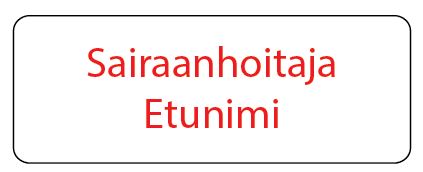 Nimineulat lähihoitaja/sairaanhoitaja