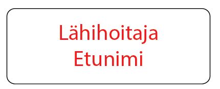 Nimineulat lähihoitaja/sairaanhoitaja