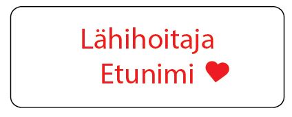 Nimineulat lähihoitaja/sairaanhoitaja