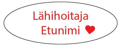 Nimineulat lähihoitaja/sairaanhoitaja
