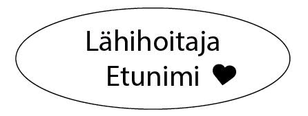 Nimineulat lähihoitaja/sairaanhoitaja