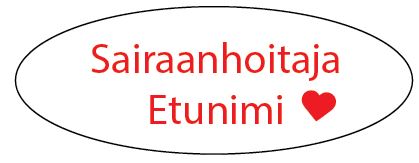 Nimineulat lähihoitaja/sairaanhoitaja