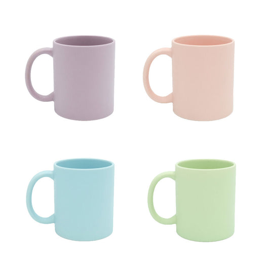 Neon ja pastellin väriset mukit - omalla painatuksella