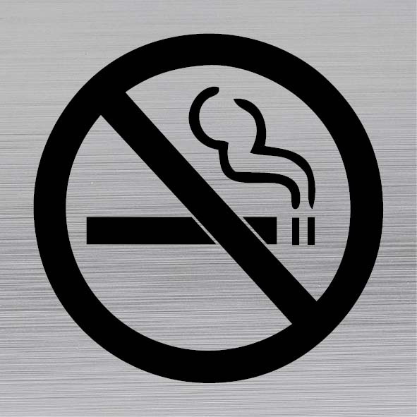 Ei tupakointia -kilpi/No smoking sign