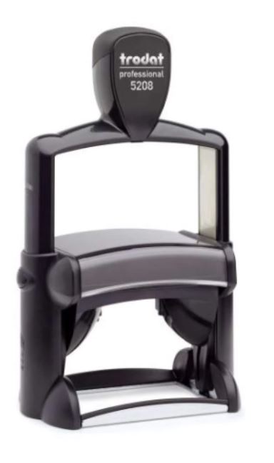 Trodat Professional 5208 -leimasin omalla logolla