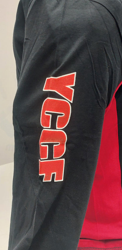 Naisten pitkähihainen t-paita V-aukko YCCF