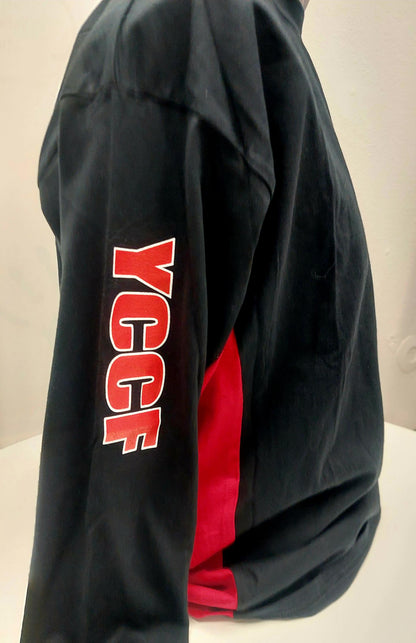 Miesten pitkähihainen t-paita YCCF