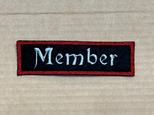 ICF Member -kangasmerkki (patch)