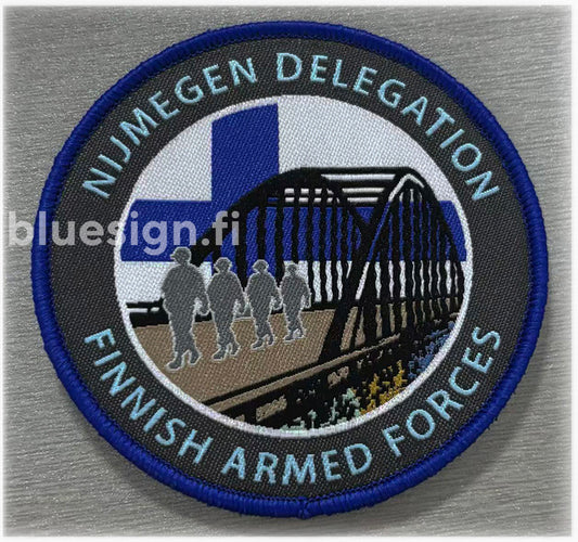 Irtomerkki NIJMEGEN 2026 -  FINNISH MILITARY CONTINGENT