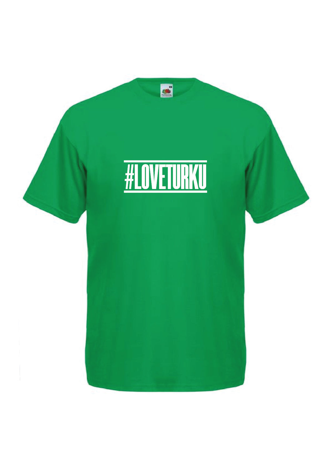 LoveTurku t-paita vihreä