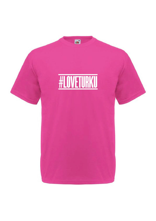 #LoveTurku t-paita pinkki